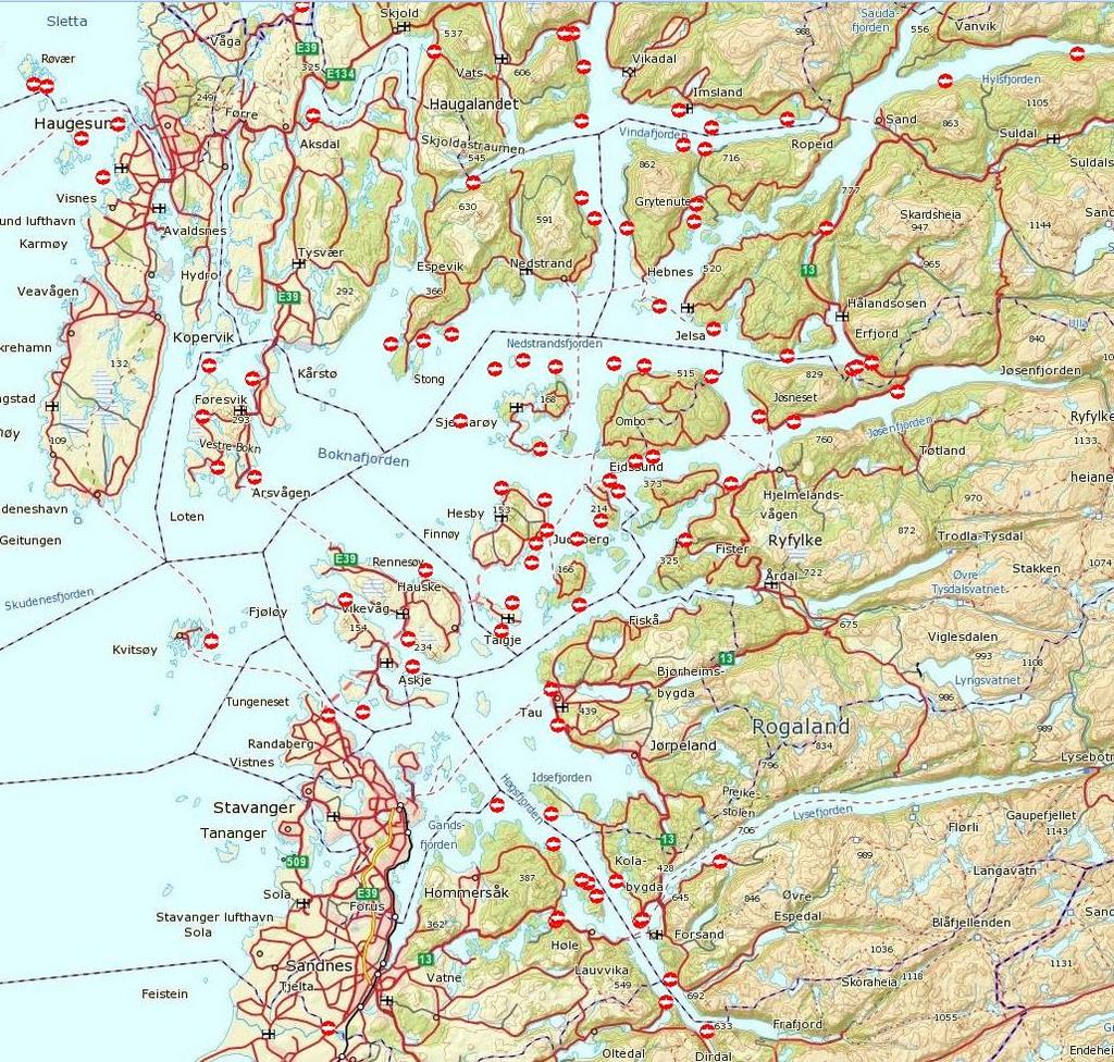 Brakkleggingssoner Havbruksnæringen i Rogaland har organisert produksjonen i 4 brakkleggingssoner V-oddetall H-partall Oppstart 2017