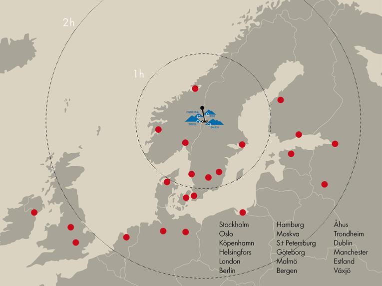 NY FLYPLASS Scandinavian Airport Mountains Det er besluttet bygging av ny flyplass mellom Trysil og