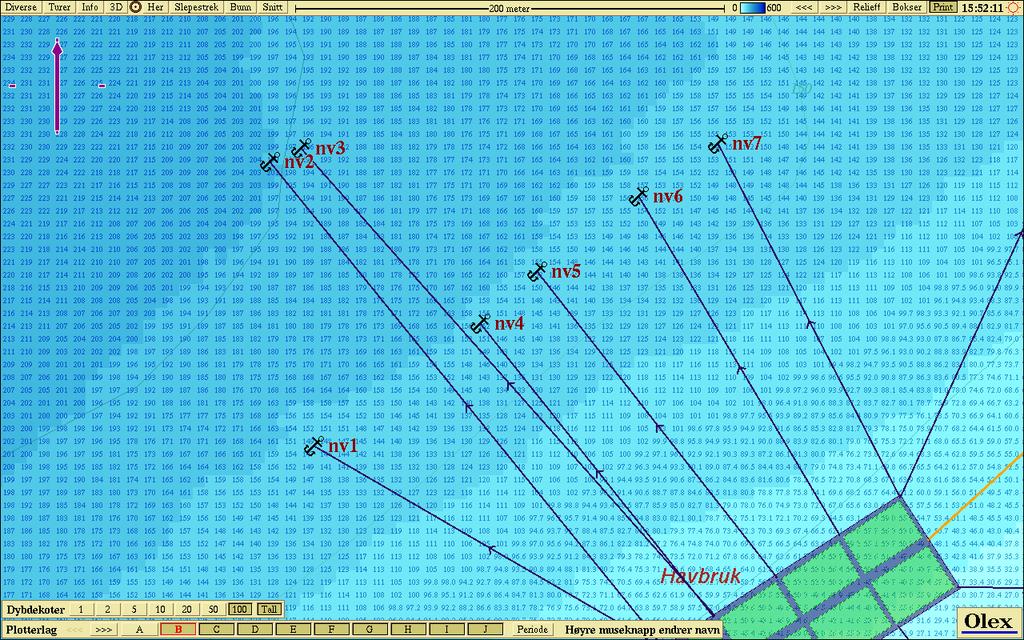 fortøyningsliner 10 m x 10 m