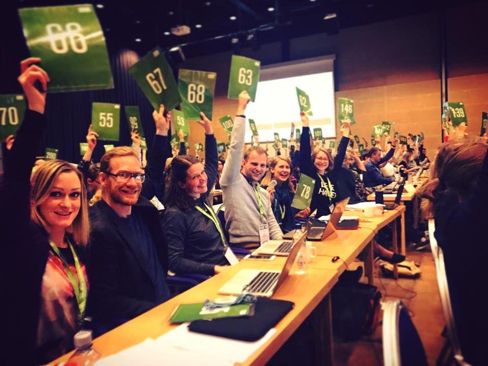 Landsmøtet til MDG Bergen MDG inngikk i Hordaland MDG sin delegasjon til MDGs landsmøte på Lillehammer i mai 2017. På landsmøtet ble nytt partiprogram vedtatt.