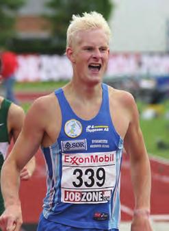Under junior NM i Bodø vant han 1500m i U23 klassen og ble nr. 4 på 800m. I 2008 vant han 1500m i U20 klassen og ble nr. 3 på 800m.