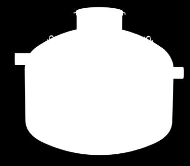 koalesensfilter leveres separat Kan benyttes på anlegg der olje forekoer i fri form uten mekaniske eller kjemiske emulsjoner Oljeutskiller, type U (uten sandfang) Tyngde/kapasitet Dimensjon () Dim.