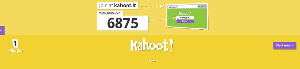 Bruksanvisning til Kahoot Quiz Kahoot er en nettside for kjøring av spørsmål og svar i form av spørrekonkurranse. Alle kursdeltagere med pv, nettbrett eller smartmobil deltar.
