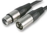 XLR og Jack plugg For profesjonellt lydutstyr brukes gjerne 2 typer plugger XLR og 6,3 mm Jack. Bildet viser en ferdig kabel med Jack-plugg i en ende og XLR plugg (han) i den andre.