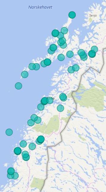 4.6 Havner og kaianlegg Sjøveiene i Nordland er viktige og brukes hyppig, spesielt for næringstransport. Kystverket har ansvaret for sikkerhet og fremkommelighet i Norske farvann og havner.