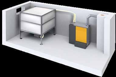 ! ETA-Tips: ETAbox som pelletslager ETAbox er virkelig en praktisk løsning. Den kan plasseres rett på gulvet i fyrrommet, i en bod eller, hvis den dekkes over, til og med ute i det fri.