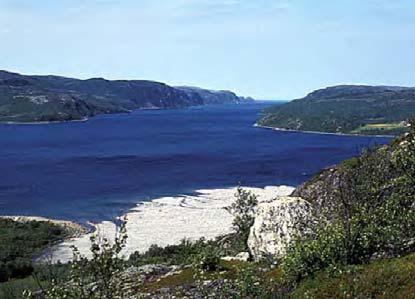 1 Landskapsregion 40 Fjordene i Finnmark I et nasjonalt referansesystem 1 er Norge delt inn