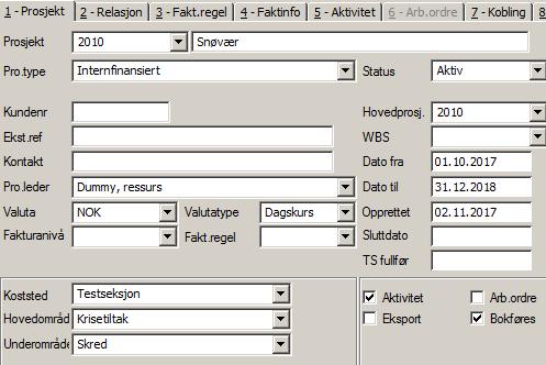 Under vises bilde av eksempelprosjekt fra UBW