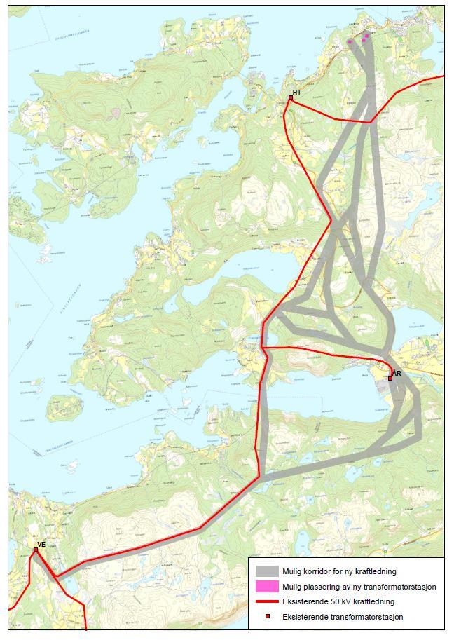 Fremtidig utvikling av strømnettet i Ryfylke Konseptutredning for Ryfylke pågår.