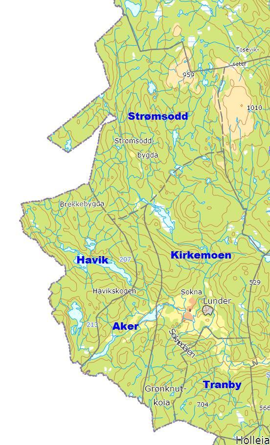 38 5 Sokna Folketall Grunnkretser Folketall 2015 Strømsodd 151 Kirkemoen