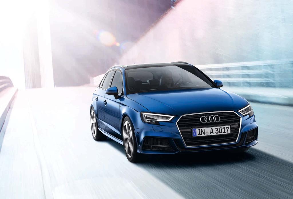 Audi A3 Sportback g-tron Med innovasjon kan man forandre hverdagen eller verden Verdiene for drivstofforbruk og CO₂-utslipp finner du på side 107.