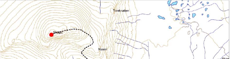 9. Info om Skaget (1685moh) Køyr av Fv 51 ved