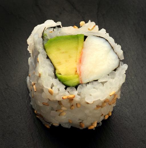 King crab and avocado maki (s, sn, se, su) Spicy havabbor