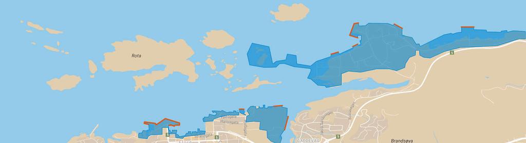 3 Flora havneklynges struktur Flora Hamn er en sentral havneadministrasjon i regionen, og har flere offentlige havne- og kaiområder rundt om i kommunen.