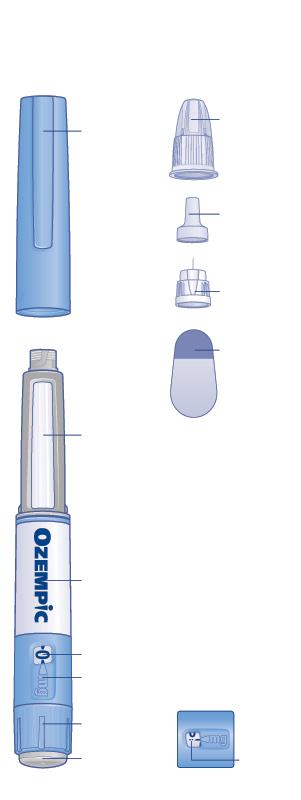 Bruksanvisning for Ozempic 1 mg injeksjonsvæske oppløsning i ferdigfylt penn Les nøye gjennom disse instruksjonene før du tar i bruk Ozempic ferdigfylt penn.