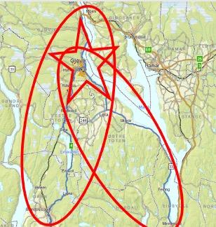 Våre forventninger ved starten ved starten av KVU-arbeidet Rv4: Jaren Mjøsbrua Få opp felles forståelse av «balansehensynet folketallsvekst Næringsvekst Få opp status- og