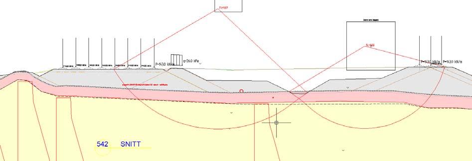 15 av 24 Ny E16 vil gå i 10-15 m høye fyllinger i sør, mens det i nord vil kunne bli opp til 5-7 m høye skjæringer.