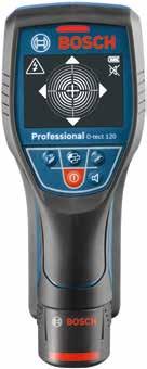 Med Bosch GTC 400 C Professional har du nå mulighet til å bruke infrarød måling som en effektiv hjelp i arbeidet.