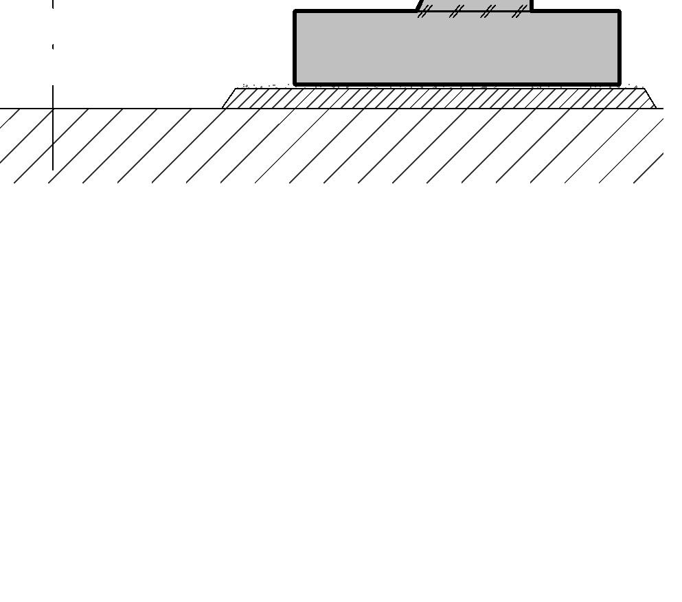 Veg: fartsgrense 90. km/t, ÅDT 3700, Vegtype H3 1. Grunnlag Bruprosjektering HB N400 2015 2. Fundamentering Såle på sprengsteinsfylling over berg. 3. Betongfasthet B45 SV-Standard.