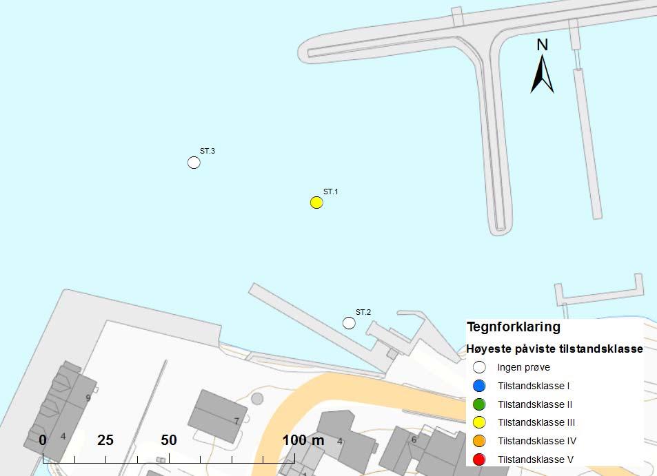 Nesna fergeleie Miljøgeologiske undersøkelser av sjøbunnsediment multiconsult.no 4 Resultater III eller bedre. Iht.