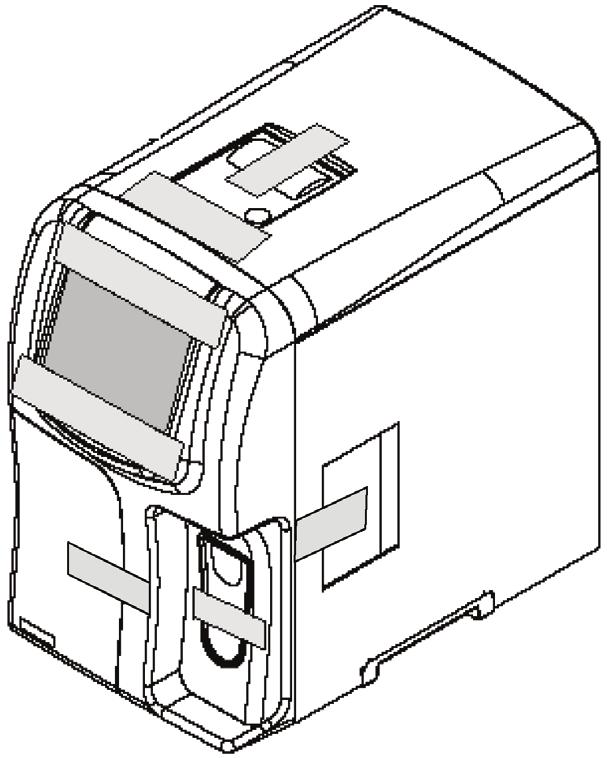 5 Installasjon 5.2 Installere instrumentet 5.2.1 Installere instrumentet Fjern instrumentet fra esken til en midlertidig plassering.