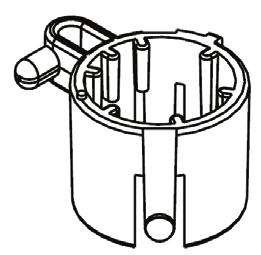 6 Prøvemåling Adapterholder Adapterholderen brukes til oppbevaring av prøveholderen som ikke er i bruk.