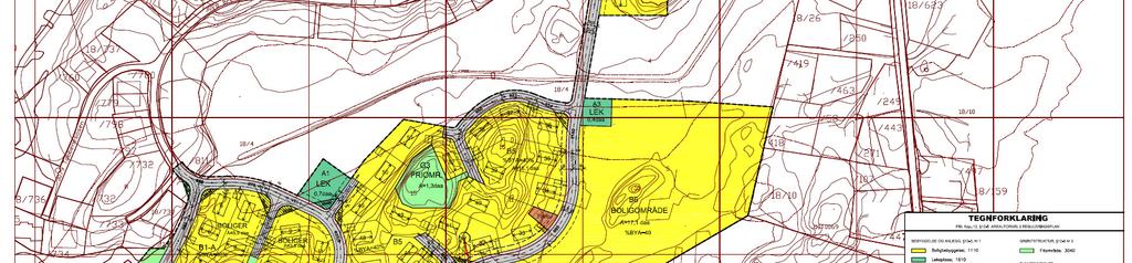 2 Maks bebygd areal for frittstående og tilbygde garasjer er BYA = 40m2. 1.3 Maks bebygd areal for uthus er BYA = 20m2. 1.4 Maks mønehøyde er 8,5 m for bolighus og 4,5m for garasje/uthus.