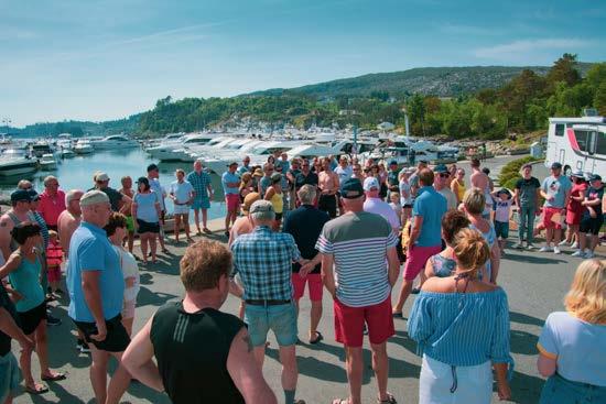 BÅTKLUBB: PRINCESS YACHTKLUBB VESTLANDET LØRDAGEN