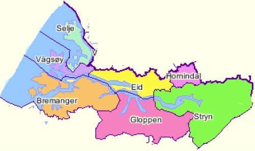 7 kommuner i Nordfjord Bremanger