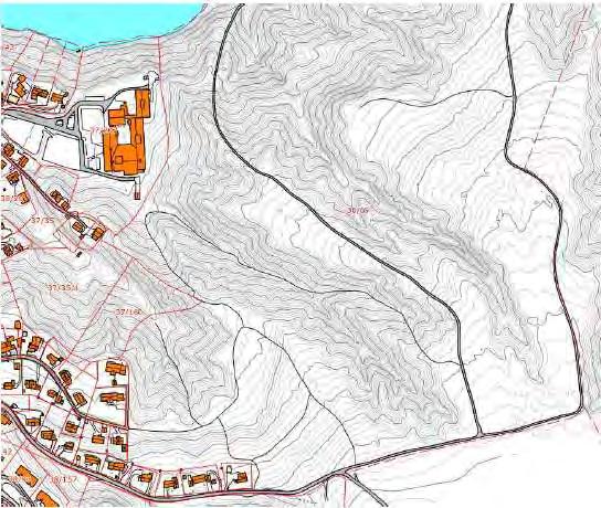 Tanberglia i Ringerike kommune. Reguleringsplan. Trafikkanalyse. 10 2 BESKRIVELSE AV EKSISTERENDE SITUASJON 2.1 Planområdet Planområdet ligger i Ringerike kommune ca. 2 km øst for Hønefoss sentrum.