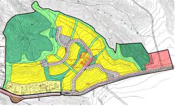 Tanberglia i Ringerike kommune. Reguleringsplan. Trafikkanalyse. 14 3 BESKRIVELSE AV TILTAKET 3.1 Generelt om tiltaket Området Tanberglia planlegges for utbygging med ca.