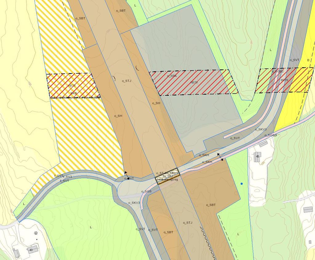 NYE TANGEN STASJON, PLANSTATUS OG FORSLAG TIL ENDRINGER 6.1 Nye Tangen st.