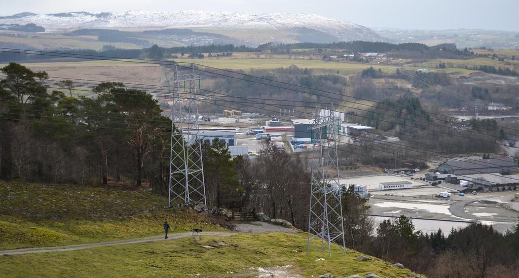 Konsesjonssøknad Fagrafjell -Vagle trasealternativ 1