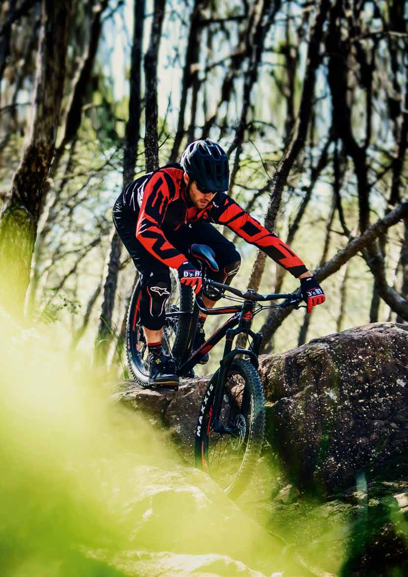 TRAIL BIG.TR AIL GO BIG HAVE FUN Hardtail fun with a downhill focus.