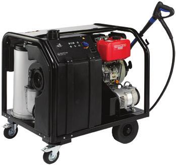 EcoPower brenner Løftekrok MH 7P-220/1300 DE Kraftig og robust dieseldrevet varmtvannsvasker Artikkelnr.: 106239635 Til krevende oppgaver uten bruk av strøm, til f.