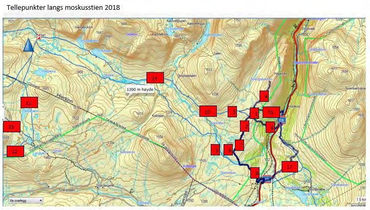 Årsrapport for 2018 fra SNO til Dovrefjell nasjonalparkstyre M-1195 5. Vedlegg 2 Notat Lillehammer 27.