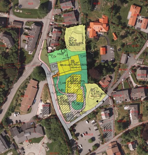 Arealplan-ID 63530000 Forslag til mindre endring av detaljplan, fremleggelse til vedtak Kort om planforslaget Weglo Design, Plan & Landskap AS fremmer på vegne av Sameiet Skjoldlia 17 forslag til