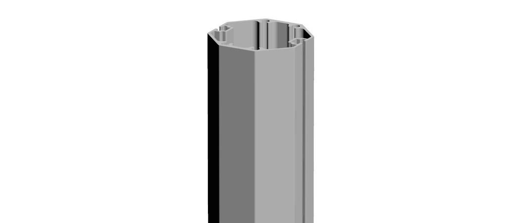 fotplate: 75 mm Bredde x lengde fotplate: 309 x 200 mm Erstatter T&V 150 mast Boltspor på side: M8 Bolthull for gjengning på topp: M12 Mast: Aluminium 6063 T66-6005 T6 Fotplate: 6082 T6 kromatert, A4