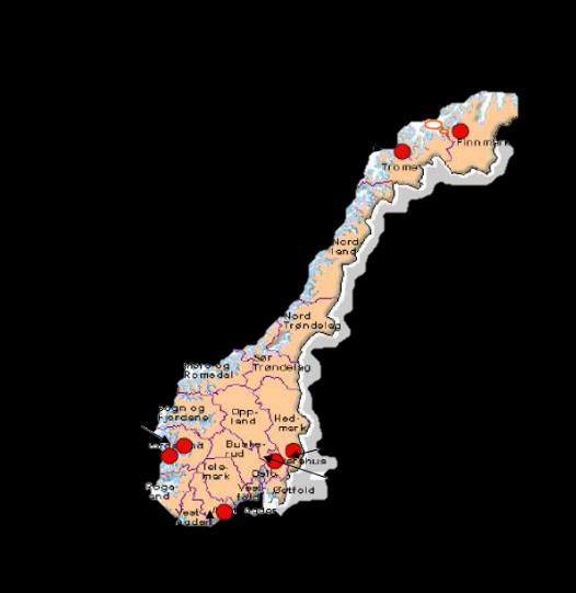 Metode Tverrsnittstudie Data henta frå Vakttårnprosjektet 6 av 7 vakttårnlegevakter blei inkludert