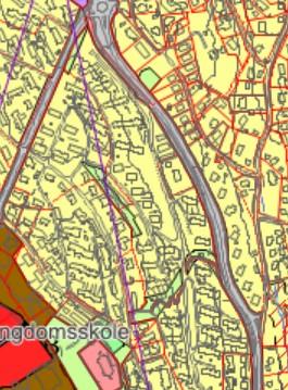 Øvre Oksval i kommuneplan 2014: Vedtatte reguleringsplaner i området: I kommuneplan 2014 er deler av området regulert