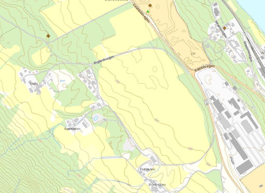 17 (22) 12.1.3 Naturens mangfold I Miljødirektoratets Naturbase er det ingen registreringer innenfor planavgrensningen.