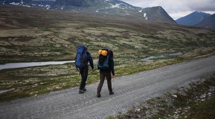 232 Flerdagersturister Vandrere i nasjonalparken Denne gruppen omfatter fjellvandrere og andre som bor i telt eller hytter i og rundt nasjonalparken, for eksempel de som går vandreruten «Den store