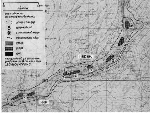 3. Prioriterte område HALTDALEN For dette området er det oppgjeve eit vassbehov på ca 1,7 l/s. I dalbotnen her er det fleire avsetningar som kan vera mogelege grunnvassreservoar.