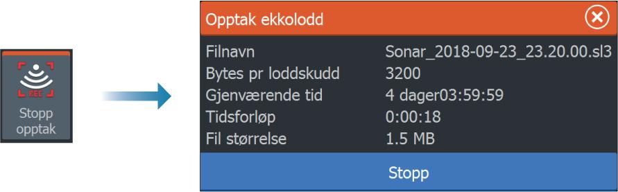 Loggfilen kan også konverteres til StructureMap-format fra filbehandlingssystemet.