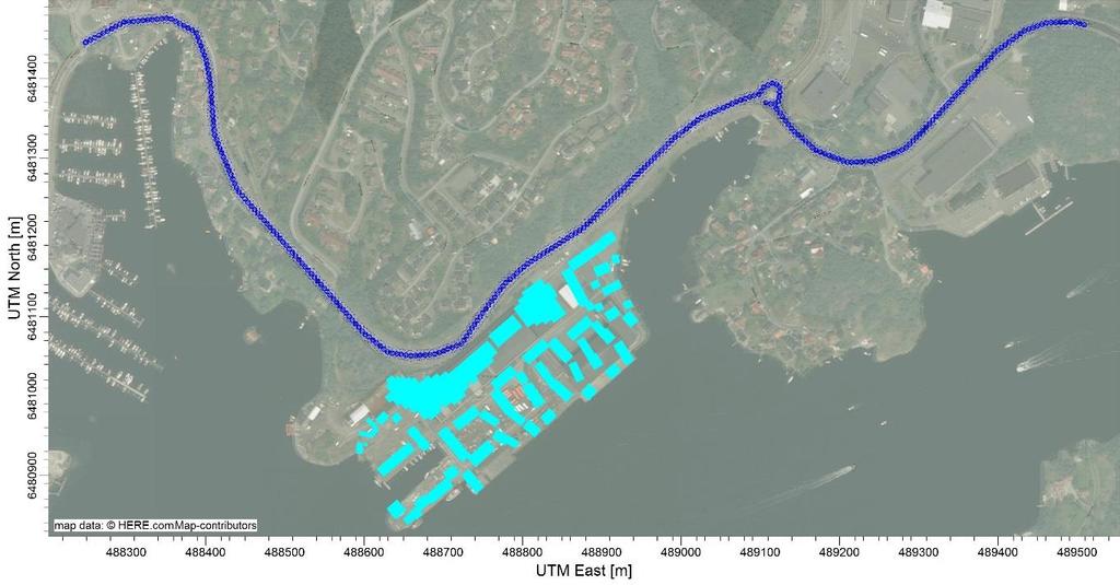 UTREDNING AV LUFTKVALITET: TURBINVEIEN OSLO SIDE 11 3.5 Utslipp fra trafikk Veistrekninger som inngår i beregningene er vist i Figur 8.