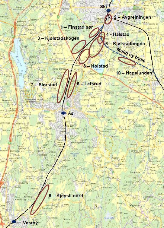 Økt etterspørsel etter togreiser på Østlandsområdet må i de kommende årene møtes med et bedre togtilbud, med blant annet økt frekvens og økt kapasitet.