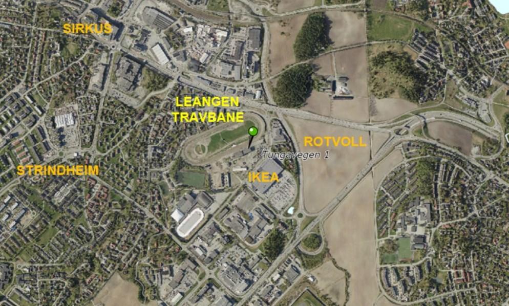 NOTAT -68 () Til: Ungdommens bystyre Fra: v/páll Tómasson Detaljregulering av Tungavegen 1 (travbaneområdet) Hensikten med planarbeidet Hensikten med planarbeidet er å utvikle Tungavegen 1 med