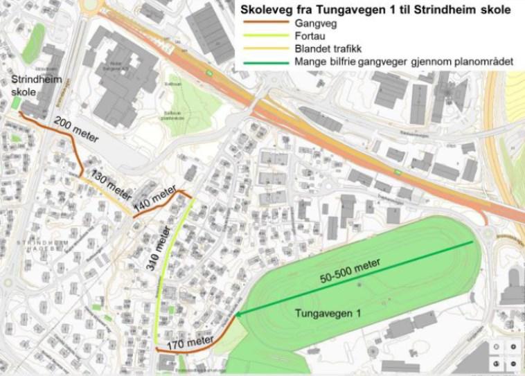 Denne er utsatt for støy og forurensning.