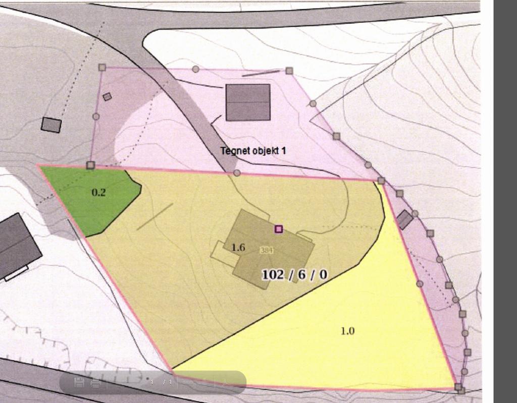 Verdal kommune - Landbruk, miljø og arealforvaltning Side 4 av 5 Fig. 4 Detaljkart over omsøkt tilleggsareal Kilde: Fra søknaden Vurdering: Omdisponering Dyrka og dyrkbar jord skal ha et sterkt vern.