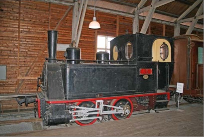 Lokomotivet står i dag på norsk jernbanemuseum på Hamar.